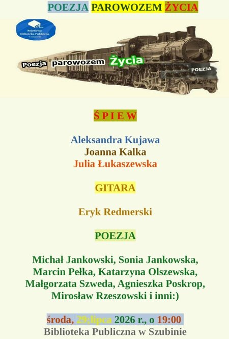 „Poezja, która rusza z miejsca” – wieczór liryczny w szubińskiej bibliotece