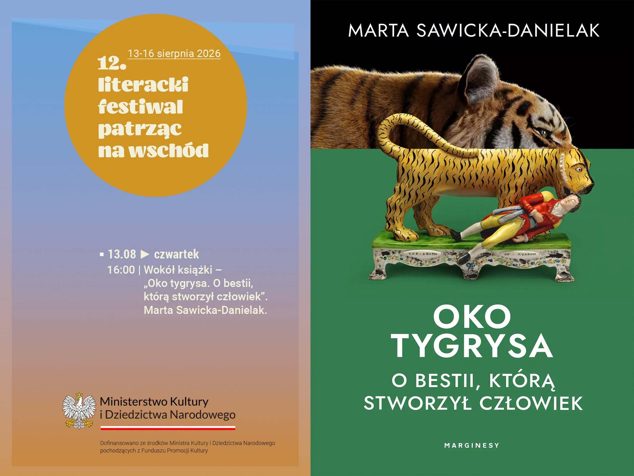 Spotkanie z bestią: Marta Sawicka-Danielak na festiwalu „Patrząc na Wschód”