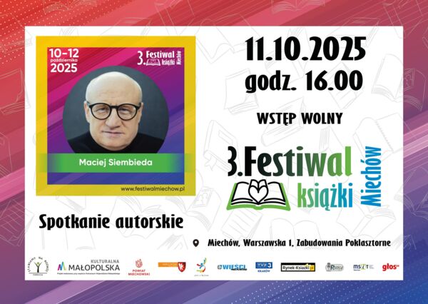 Zdjęcie spotkania: Mistrz polskiego thrillera - spotkanie autorskie  z Maciejem Siembiedą