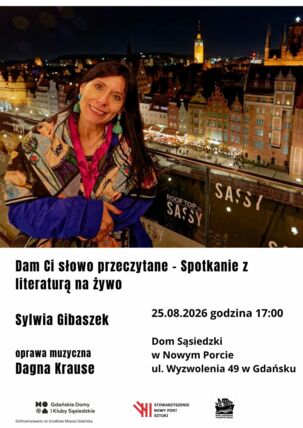 Zdjęcie spotkania: Słowa czytane w przestrzeni – wieczór z Sylwią Gibaszek
